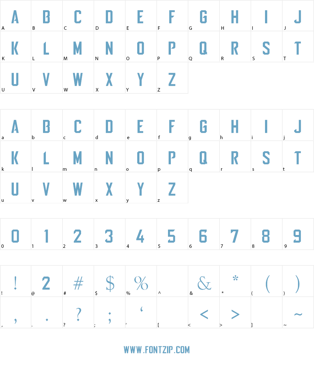 NFL Jacksonville Jaguars Font Character